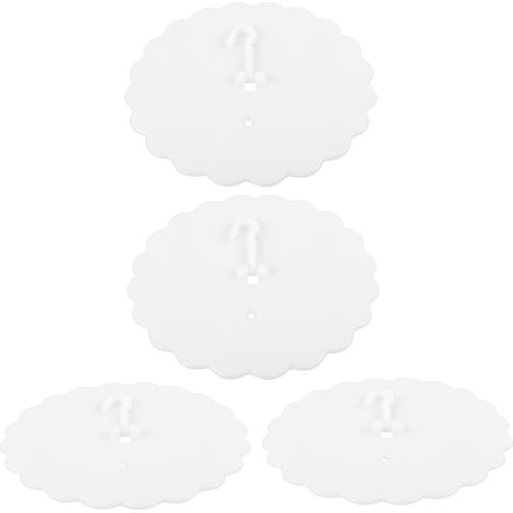 Lot de 4 crochets en plastique pour suspendre un baldaquin lit (1/5)