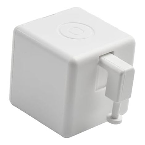 Tuya Smart Button Pusher Funkschalter für Zigbee, automatisierte Touch-Steuerung mit Wippschalter und Tasten für Licht, Ventilator, Kaffeemaschine, Garagentor, Weiß (Schalter) (1/4)