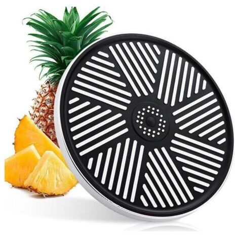 Pommeau de douche haute pression, 25,5 cm de large, pommeau de douche fixe, pommeau de douche à effet pluie à économie d'eau, pommeau de douche à effet pluie rond (1/5)