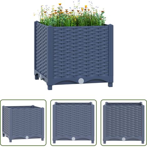 Pflanzbeet - Hochbeet 40x40x38 cm Polypropylen (1/5)
