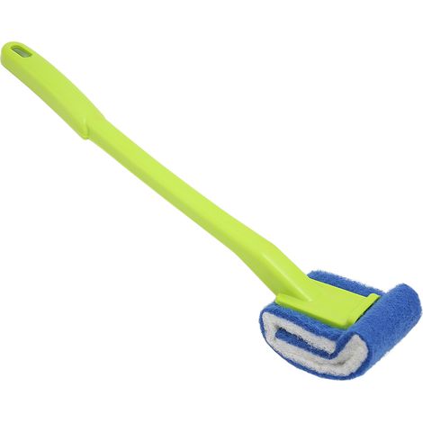Brosse WC Écologique à Poils Souples - Forme Courbée et Nettoyant Intégré pour Toilettes (1/5)