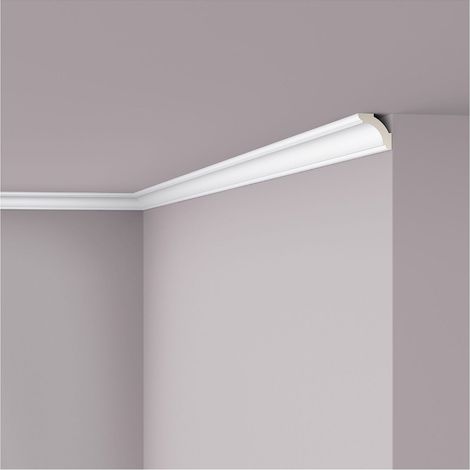 Cornisa NMC Z1250 ARSTYL Noel Marquet Moldura decorativa Perfil de estuco diseño atemporal clásico blanco 2 m (1/5)