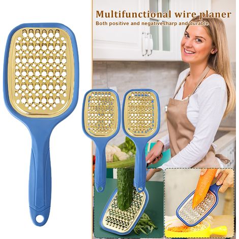 Râpe manuelle multifonction en acier inoxydable pour légumes et autres aliments, accessoires de cuisine (1/5)