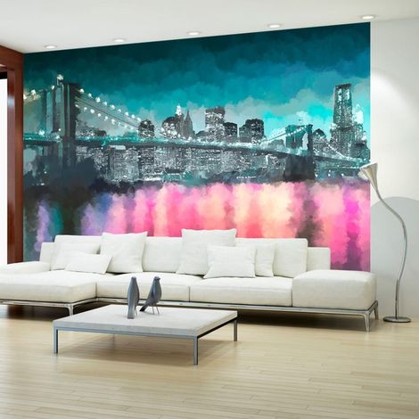 Papier peint peint new york - 300 x 210 cm (1/4)