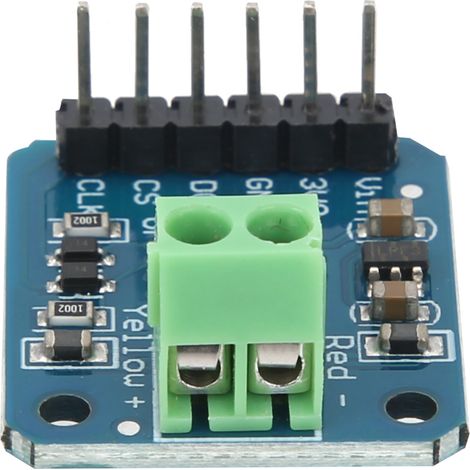 Capteur Thermocouple Type K MAX31855 avec Interface SPI, Plage -200°C à +1350°C, Sortie Numérique Haute Précision