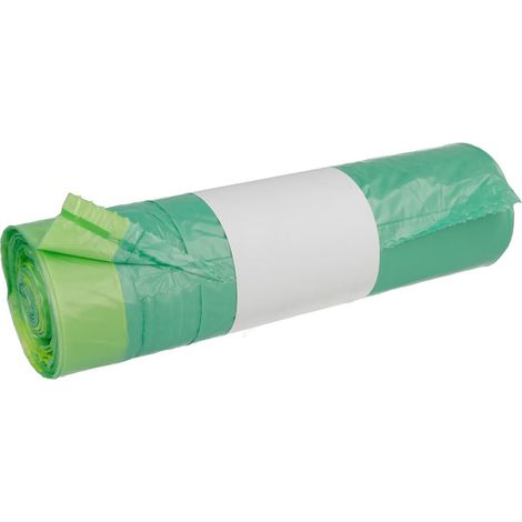 Sacs poubelles avec cordon en HPDE 60 litres