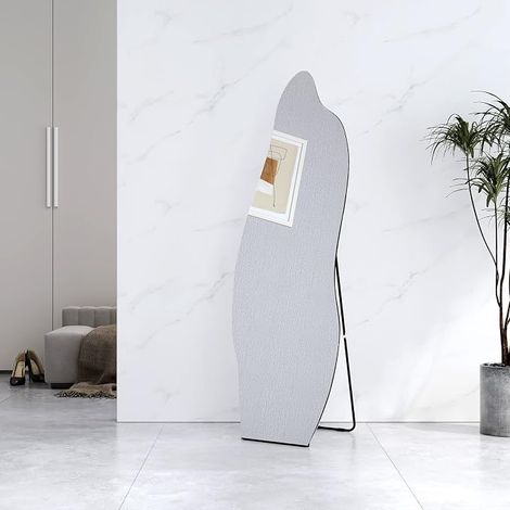 EMKE Mirror Full Length Freestanding Dressing Mirror Tempered Glass Floor Mirror 1450 x 500 mm (1/5)