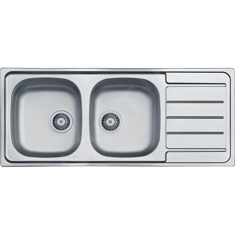 Alveus Line - Évier 116x50 cm, inox 1087978 (1/2)