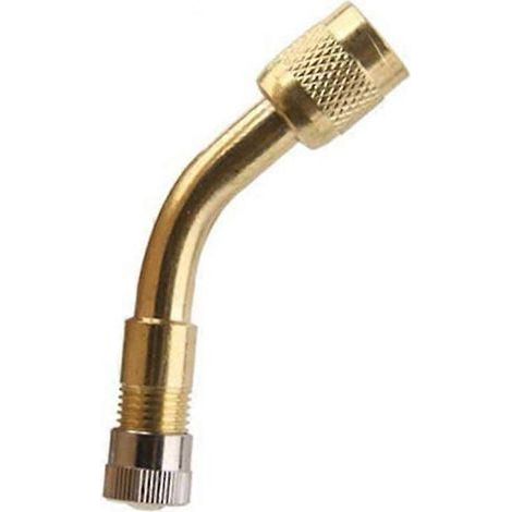 Adaptateur d'extension de valve de pneu coudée pour voiture et moto (1/5)