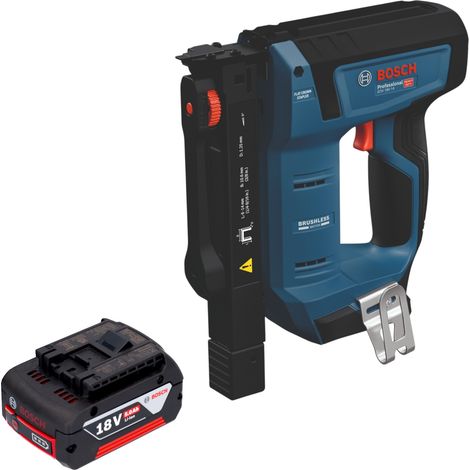 Chiodatrice a batteria Bosch GTH 18V-14 18 V 10,6 x 6 - 14 mm brushless + 1x batteria da 5,0 Ah - senza caricabatterie (1/5)