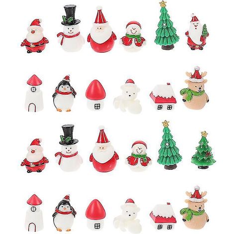 22 décorations miniatures de Noël (1/3)