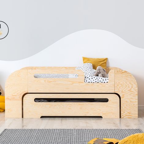 Lettino 90x200 entrata destra sommier e cassetto incluso Thomas Legno