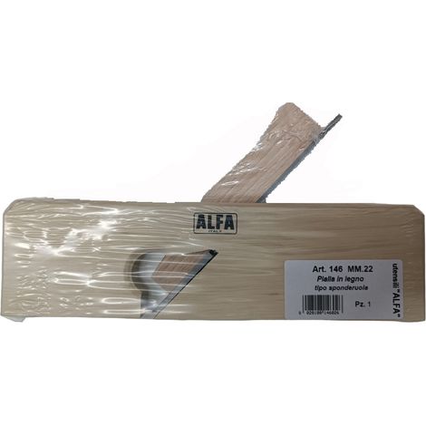 PIALLA IN LEGNO REGOLABILE MANUALE TAGLIO E RIFINITURA FALEGNAME ART.146 ALFA