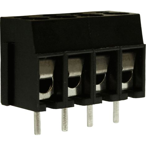 Bornier pour CI RS PRO 4 contacts 1 rangée(s) pas de 5mm