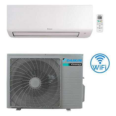 Climatizzatore Condizionatore Daikin Sensira GSI LOW R32 Wi-Fi Incluso 9000 BTU FTXC25D INVERTER Classe A++/A+ (1/2)