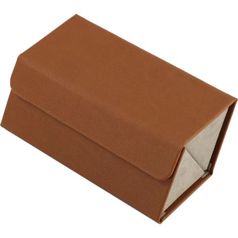Etui Pour Lunettes De Soleil - 2 Emplacements - Rangement Portable Pour Lunettes Et Accessoires - Boîte De Transport Pliable (1/5)