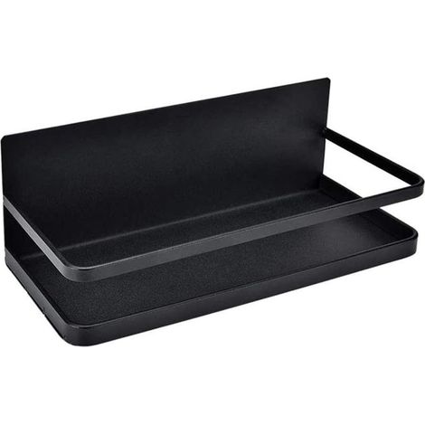 Étagère à épices pour Réfrigérateur, étagère Suspendue pour Réfrigérateur de Cuisine, étagère de Rangement Magnétique Multifonctionnelle sans poinçon pour Organiseur de Maison (Noir)-Fei Yu (1/5)