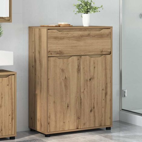 Badezimmerschrank mit Regal Artisan-Eiche 72,5 x 36,5 x 100 cm