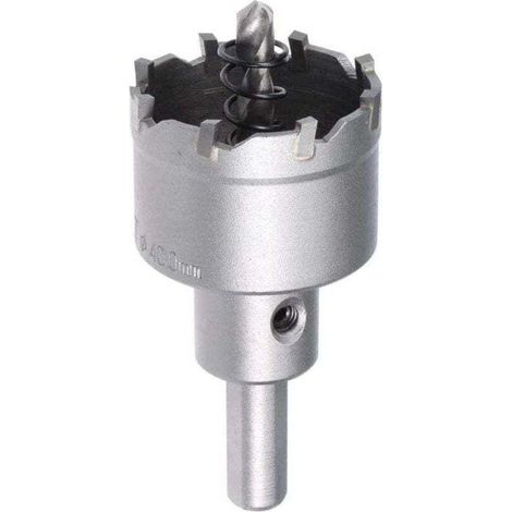 Scie cloche carbure pour acier inoxydable – Diamètre de perçage 40 mm, épaisseur max. 3 mm, lame ultra-résistante (1/4)