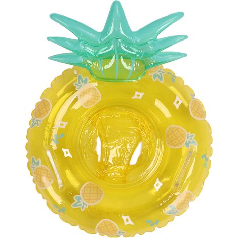 Anneau de natation pour bébé en PVC épais, flotteur gonflable avec siège éponge et poignée pour piscine (1/5)