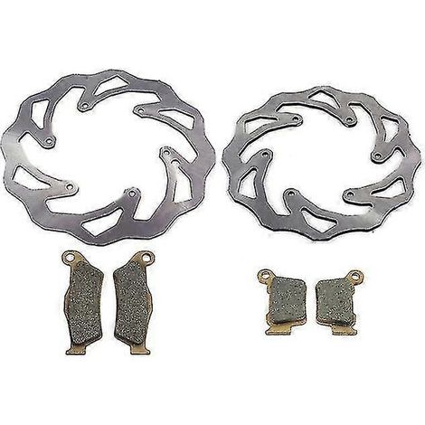 Disque de frein avant/arrière 260/220 mm pour motos KTM SX, SXF, EXC, XC, XCF, XCW, XCFW 125, 150, 250, 350, 450 et 500 (1994-2019) et Husqvarna-Yvan. (1/5)