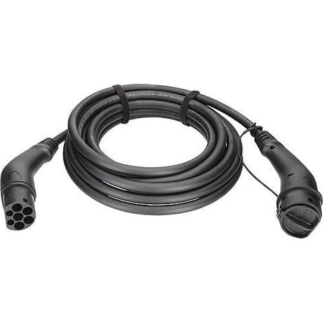 abl Cable de carga Modo-3 negro 7,5 metros 22 kW