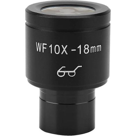WF10X/18mm Biologisches Mikroskop Weitwinkel-Okular mit hohem Okularpunkt