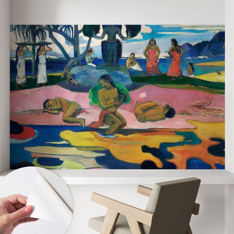 Papier peint autocollant avec imprimé pour cuisine facile à appliquer pour mur a motif Repos tropical 104x70 cm (1/5)