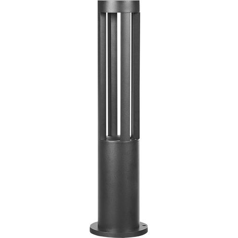 Lámpara de bolardo de jardín farolas para sendero exterior moderno 60 cm aluminio LED negro Payette (1/5)