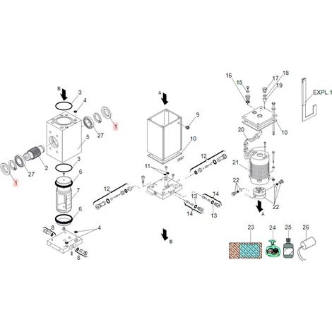 faac pièce détachée joint sm 35x62x7 7093025 (1/3)
