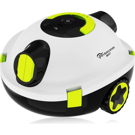 EVERCROSS BOT Y10 Poolroboter, 100 Min Bodenreinigung, 120m² Reinigungsfläche, Selbsteinparkfunktion