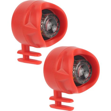 2er-Pack Croc-Schuhlichter, LED-Clogs, Outdoor-Sportlicht, 240 mAh Kapazität für Hundespaziergänge, bequemes Camping, Nachtlaufgeschenke
