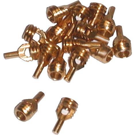 Depressori per bombole in ottone modello a punta 7/16" - Idrhaus