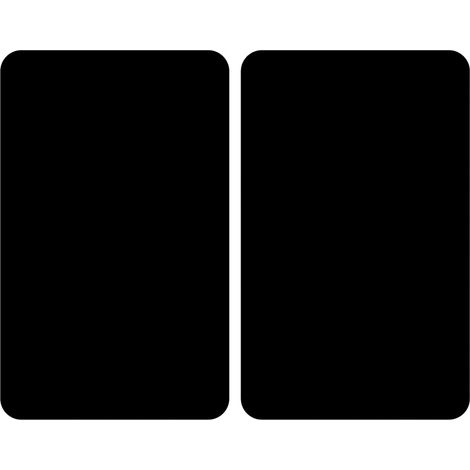 Ac-Deco – Protection plaque de cuisson en verre trempé – Lot de 2 – Résistante aux chocs – 30x52cm – Antidérapante – Hygiénique (1/6)