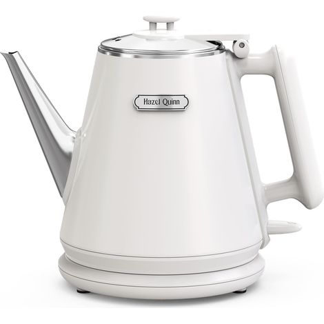 Bouilloire 1 L inox blanc perle 1360 W