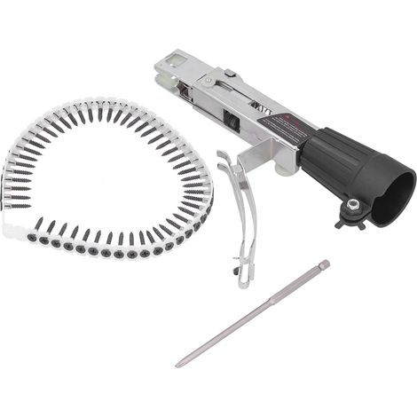 Pince à clous adaptateur perceuse électrique automatique chaîne clouage outillage bois accessoires kit (1/5)