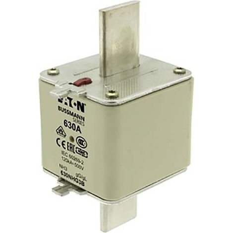 Eaton 630NHG3B Fusible NH avec afficheur de sécurité mécanique Taille du fusible = 3 630 A 500 V 3 pc(s) X552782 (1/2)