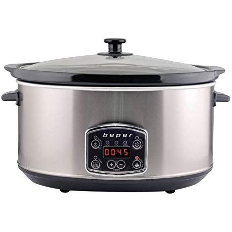 Beper BC.510 mijoteuse numérique acier inoxydable 4,5 litres