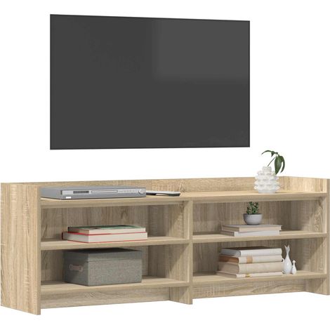 Mobile TV Armadietto TV Mobile Porta TV 135 x 33 x 47 cm Rovere Sonoma Legno ingegnerizzato (1/5)