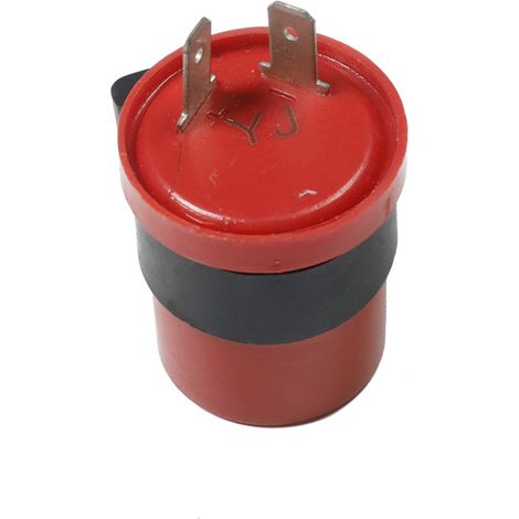 Accessoires pour motos tout-terrain, quads et buggies de plage GY6 50-250CC : avertisseur sonore, clignotant et contrôleur de clignotants 12 V (1/3)