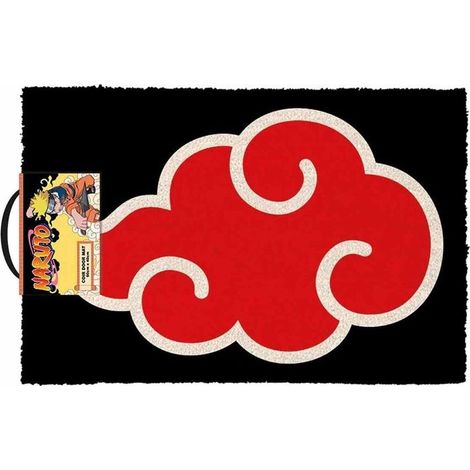 Pyramid Z113300 Naruto Shippuden Zerbino Akatsuki Symbol in Fibra di Cocco 60x40 cm