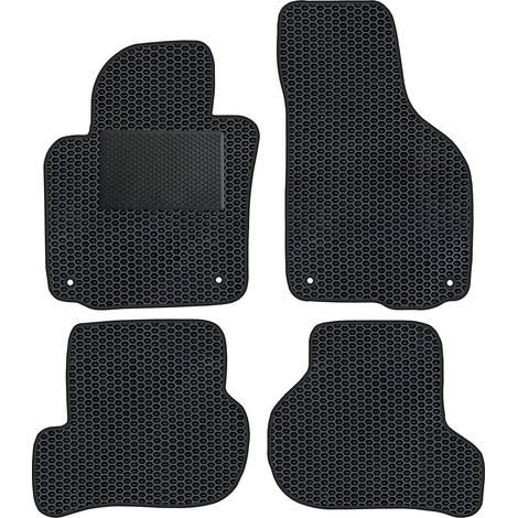 SK0011EVAPOD - Set di tappetini auto in EVA adatti per Skoda Octavia II 2004-2013 (con rinforzo aggiuntivo) (1/5)