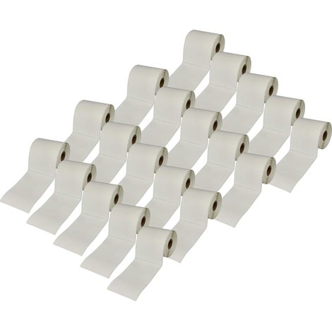 vhbw 20x Label Roll 152mm x 102mm (278 Label) compatible with Brother TD-4100N Label Maker (1/4)