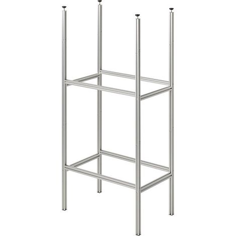 Aluminium Motorhome Garage Storage System, Adjustable Height (1/5)