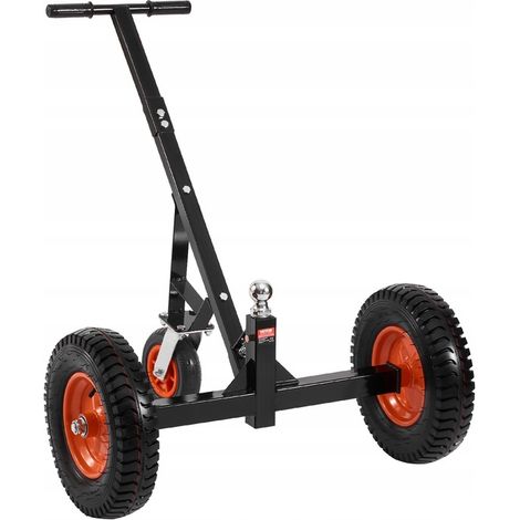 VEVOR Carrello per Rimorchio Manuale Capacita Carico Max. 454 kg Ruote in Gomma Diametro 40,6cm per Rimorchio di Barche Veicolo, Carrello Rimorchio in Acciaio al Carbonio Altezza Regolabile 48-65 cm (1/5)