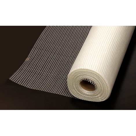 50 mtl di rete portaintonaco per intonaco isolante in fibra di vetro cm 100h