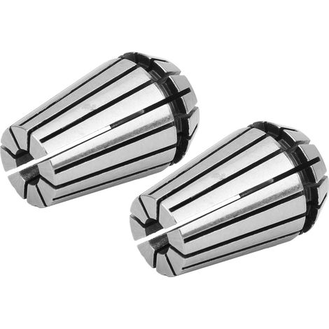 2 Stück Spannzangen mit Feder für CNC-Fräs- und Drehmaschinen, Hochgeschwindigkeits-Gravierwerkzeuge ER20-6,5 mm für 1/2-Zoll-Verlängerungsstangen (1/5)