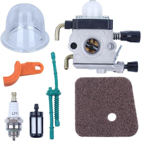 Kit pour débroussailleuse STIHL FS55 FS55R FS38 FS45 FS46 KM55 avec joint filtre à carburant filtre à air conduite de carburant bougie