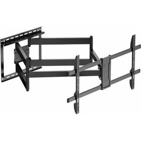 AISENS Eco Supporto per monitor/TV girevole, inclinabile e livellato 60 kg da 43"-90", nero (1/4)
