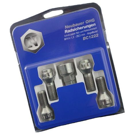 Bulloni conici, kit 4 pz - Lok Nox - A010 - A050 (1/2)